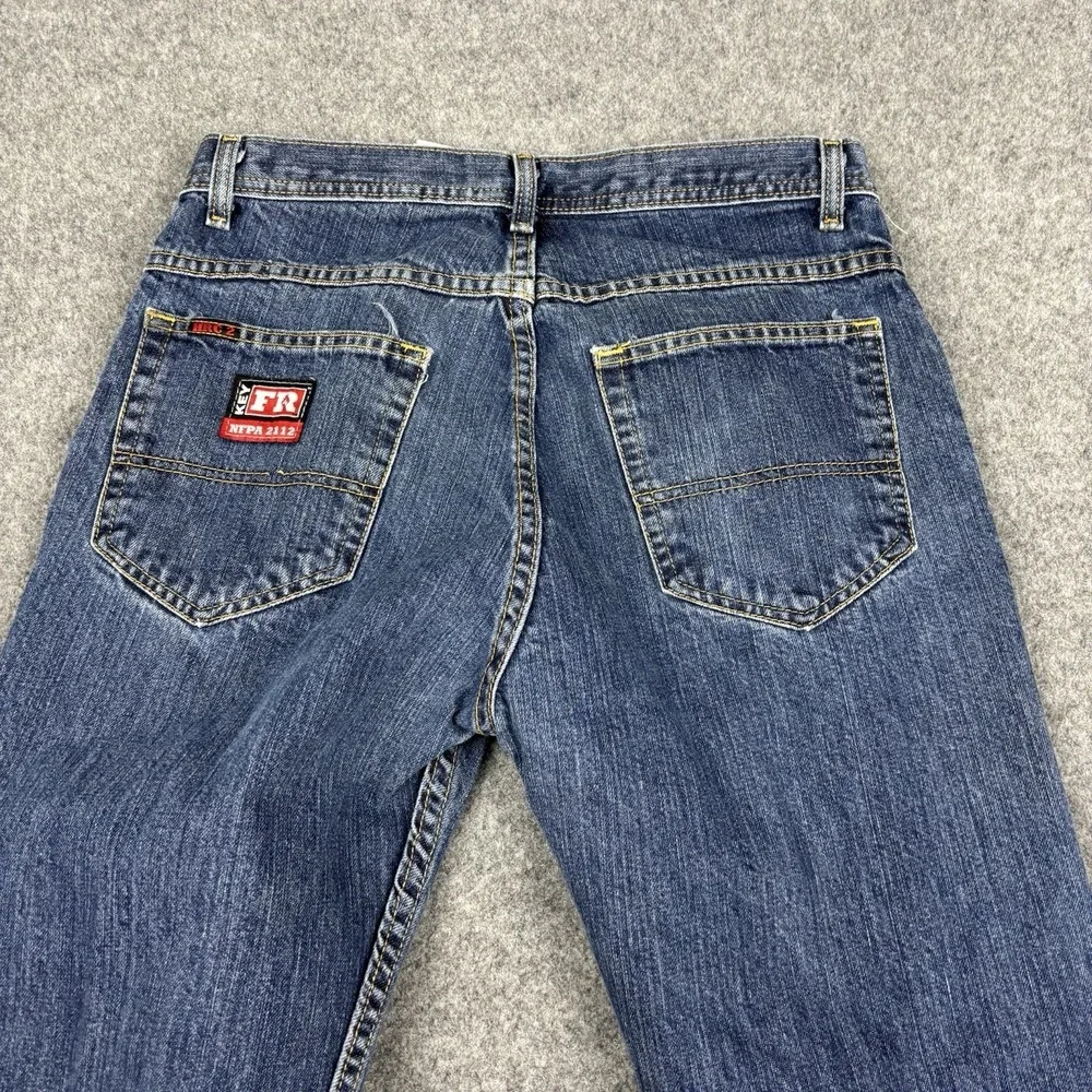 Flame Resistant Jeans Mens‎ 31x30 Straight Leg FR Workwear Oilfield Denim HRC 2